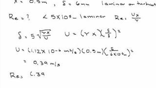 Boundary Layer Example Problem [upl. by Danae]