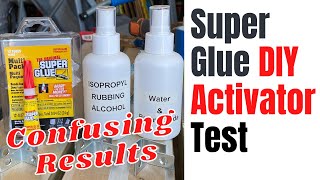 DIY Super Glue Accelerant Strength Test [upl. by Eneryc866]