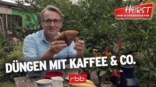 Dünger aus Kaffee Bananenschalen und mehr  Horst sein Schrebergarten [upl. by Eltsirk121]