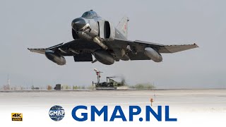 F4E Phantom super low pass  4K  F4  Phantom Fighterjet [upl. by Mihe]