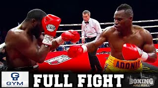 ADONIS STEVENSON VS DARNELL BOONE II  FULL FIGHT [upl. by Mitzie]