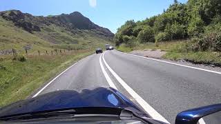 Two F15s Low Pass While Driving to Mach Loop [upl. by Lorsung]