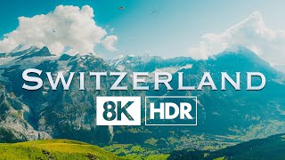 Switzerland  8K HDR 60p Jungfrau [upl. by Connelly713]