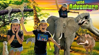 All About Wild Animals  ZOO ANIMALS for Kids  BEST ANIMAL ADVENTURE Park [upl. by Ewen]