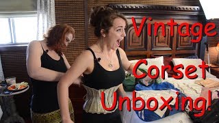 Vintage Corset Unboxing [upl. by Coretta]