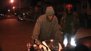 mazaradi fox show off his g unit bike [upl. by Teloiv]