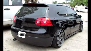 What does a Straight Piped Mk5 GTI Sound Like [upl. by Dazhahs]