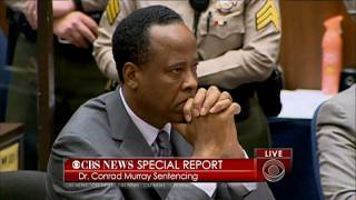 Conrad Murray sentenced to four years [upl. by Pentheas]