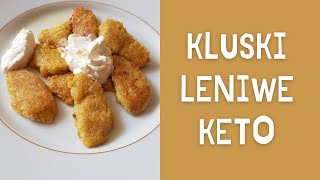 KETO KLUSKI  Keto pierogi leniwe  Keto kopytka [upl. by Bunting5]