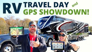 RV Travel Day and GPS Showdown Garmin vs Rand McNally [upl. by Leinahtan666]