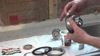 How to Install a Kitchen Sink Basket Strainer [upl. by Esyli966]