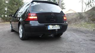 Vw Golf TDI straight pipe [upl. by Aminta]