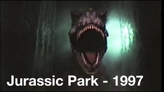 Jurassic Park The Ride  1997  Universal Studios Hollywood [upl. by Kettie]