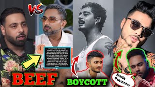 ANGRY ON HANUMANKIND  HONEY SINGH REACT ON BEEF  HARJAS ON EMIWAY RAFTAAR KARMA [upl. by Idnib]