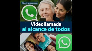 Cómo hacer videollamadas por Whatsapp en Android [upl. by Adnawyek]