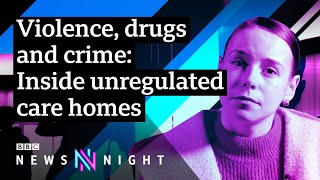 Inside Britain’s unregulated children’s homes – BBC Newsnight [upl. by Enaz]