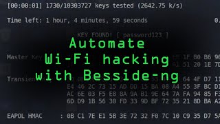 How Hackers Hack WiFi Automatically Using Bessideng [upl. by Dorina306]