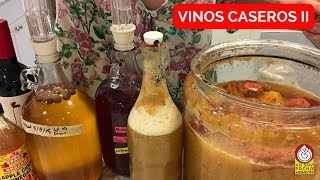 Cómo hacer VINOS CASEROS parte dos [upl. by Esiuqcaj]