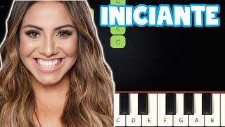 Aleluia  Gabriela Rocha  Piano e Teclado Iniciante  Nível Fácil [upl. by Ardnasirk]