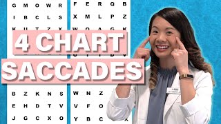 Vision Therapy Exercise  4 Chart Saccades Exercise [upl. by Ylenats493]