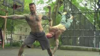 Kavadlo Brothers Calisthenics Battle [upl. by Ainahtan]