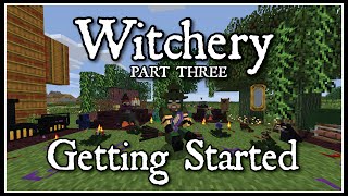 Witchery Getting Started Part 3 Spinning Wheel Witches clothing Kettle and brews [upl. by Ecirtahs]