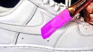 How To Customize Air Force 1s 🎨👟  Giveaway  Xavier Kickz [upl. by Ybhsa]