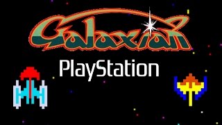 Galaxian Gameplay PS1 [upl. by Luamaj]