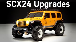 Best SCX24 Upgrades amp Accessories  Part 1 [upl. by Asyral]