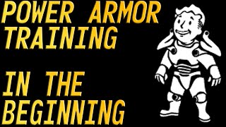 Fallout 3 Power Armor Training in the beginning [upl. by Baun]