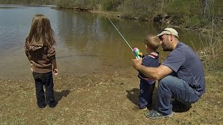 KIDS FISHING  A FEW TIPS amp TRICKS [upl. by Orodoet623]