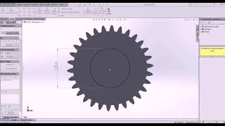 SolidWorks Dişli Çizimi [upl. by Farnsworth]