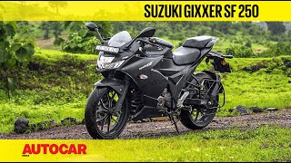 Suzuki Gixxer SF 250  OnRoad Review amp Test Ride  Autocar India [upl. by Emery479]