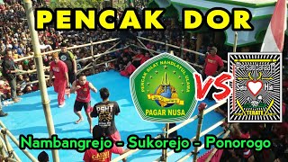 Pencak Dor Pagar Nusa Lawan SH Terate [upl. by Nadruoj]