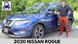 2020 Nissan Rogue SV AWD In Depth Detailed Walk Around and Review [upl. by Airtemed]