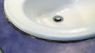 How to ReCaulk a Sink [upl. by Roanne]