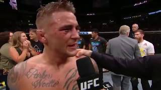 UFC 236 Dustin Poirier and Max Holloway Octagon Interview [upl. by Sharyl]