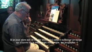 Orgeldemonstratie van het grote Van den Heuvel orgel in de Nieuwe Kerk te Katwijk aan Zee [upl. by Halludba403]