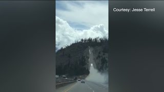 Video shows truck using runaway ramp outside Silverthorne [upl. by Dray]