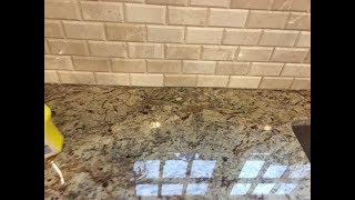 Recaulking Your Granite Countertops [upl. by Ysdnil]