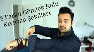 Gömlek Kolu KatlamaGömlek Kolu Nasıl KatlanırHow to cuff sleeves [upl. by Bradan]