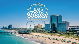 You Belong at The Beach Myrtle Beach South Carolina [upl. by Atter851]