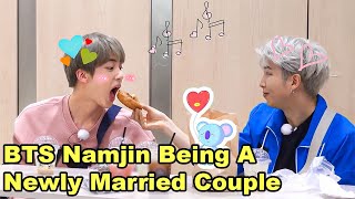 BTS Namjin Being A Newly Married Couple [upl. by Bryon]