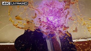 Kingsman 4K HDR  Exploding Firework Heads [upl. by Iline]