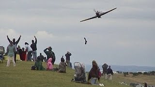 Awesome Hawker Hurricane Low Flypast quot Goosebumps quot [upl. by Gisela54]