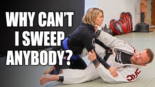 How Sweeps Work  JiuJitsu Sweep Fundamentals [upl. by Elwyn962]