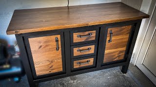 Ultimate Workbench Build Steel amp Wood [upl. by Aneev]