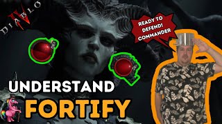 Diablo 4 Beginner Guide Understand Fortify explained in an easy way [upl. by Eiveneg]