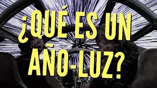 ¿Qué es un año luz EXPLICACIÓN DE UN MINUTO [upl. by Yenitirb293]