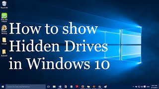 How to show hidden drives in Windows 10 and Windows 11 [upl. by Ajuna340]